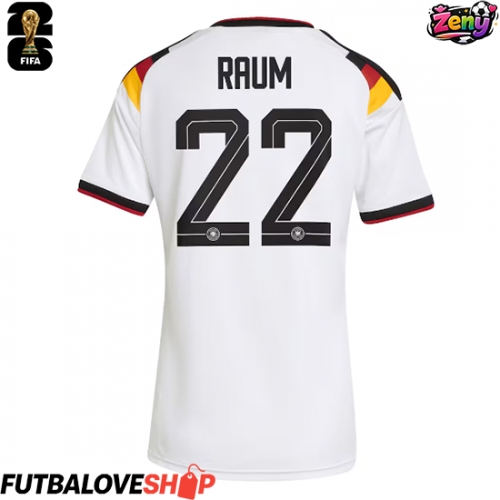 Dres Nemecko David Raum #22 Domáci pre Ženy MS 2026 Krátky Rukáv